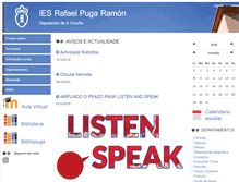 Tablet Screenshot of iespugaramon.com